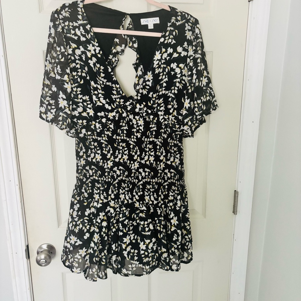 She+sky summer mini dress